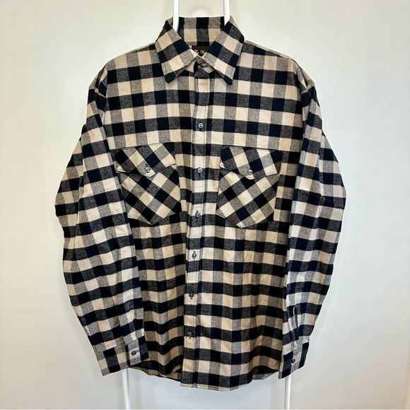 The Vermont Flannel Co Classic Buffalo Flannel Shirt - NWOT - Picture 1 of 4
